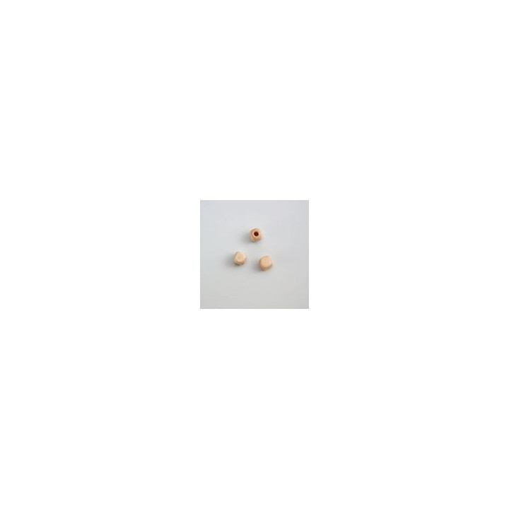 GRANI, LEGN CHIARO. FORMA CUBETTO Ø 6mm. CONFEZIONE DA 0,5 kg