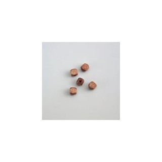 GRANI,LEGNO SCURO.FORMA CUBETTO Ø 5mm. Confezione da 0,5 KG.