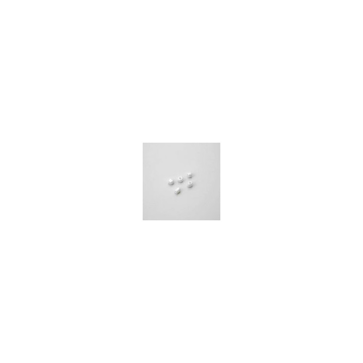 PERLE BIANCHE SCHIACCIATI AI BORDI 4mm. CONFEZIONE DA 0,5 kg