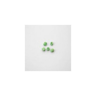 PERLE VERDE CHIARO  SCHIACCIATI AI  BORDI  4mm  - Confezione da 0,5 KG.