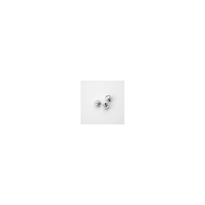 DISTANZIATORE IN PLASTICA COLOR ARGENTO Ø 7 mm - Confezione da 0,5 KG.