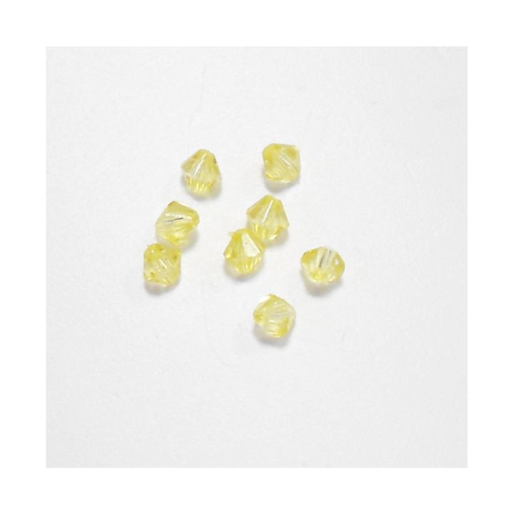 GRANO IN PLASTICA COLORE GIALLO Ø 6 mm - Confezione da 0,5 KG.