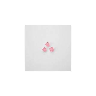 GRANO IN PLASTICA COLORE ROSA Ø 6 mm -  Confezione da 0,5 KG.