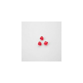 GRANO IN PLASTICA COLORE ROSSO Ø 6 mm -  Confezione da 0,5 KG.