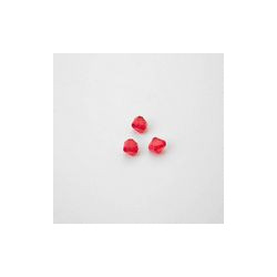 GRANO IN PLASTICA COLORE ROSSO Ø 6 mm -  Confezione da 0,5 KG.