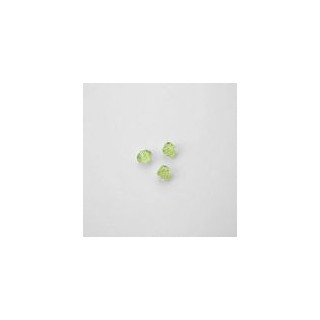 GRANO IN PLASTICA COLORE  VERDE Ø 6 mm -  Confezione da 0,5 KG.