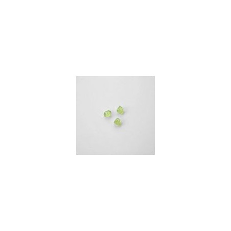 GRANO IN PLASTICA COLORE  VERDE Ø 6 mm -  Confezione da 0,5 KG.