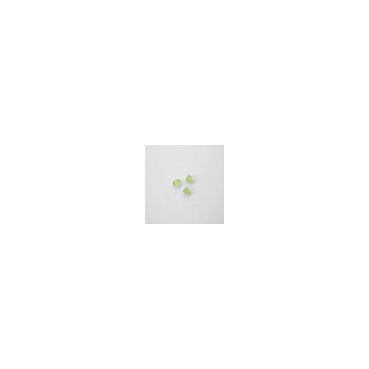 GRANO IN PLASTICA COLORE  VERDE Ø 6 mm -  Confezione da 0,5 KG.
