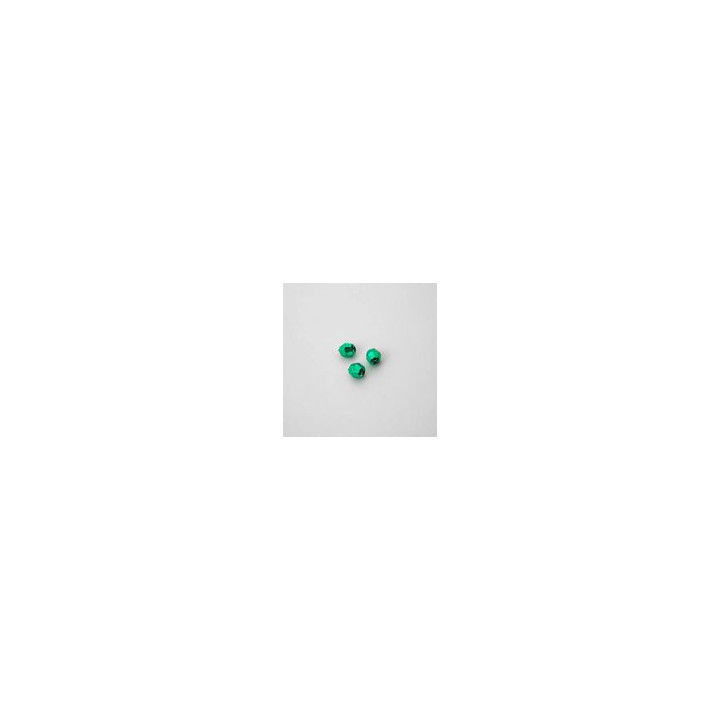 GRANI IN PLASTICA SFACCETTATI COLORE VERDE Ø 6 mm -  Confezione da 0,5 KG