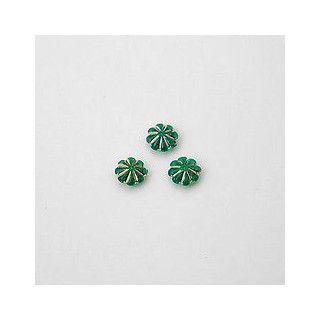 GRANI IN PLASTICA COLORE VERDE Ø 7 mm. CONFEZIONE DA 0,5 kg