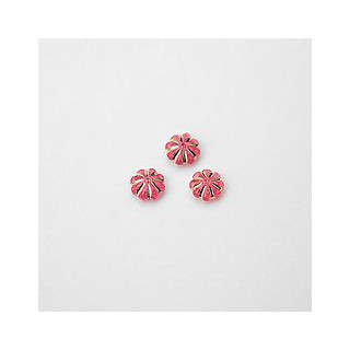 GRANI IN PLASTICA COLORE ROSA Ø 7 mm. CONFEZIONE DA 0,5 kg