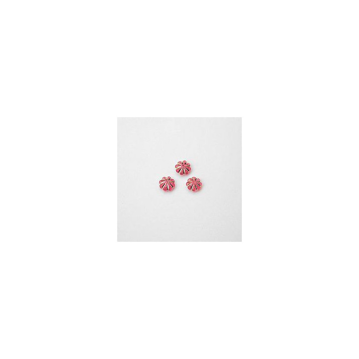 GRANI IN PLASTICA COLORE ROSA Ø 7 mm. CONFEZIONE DA 0,5 kg
