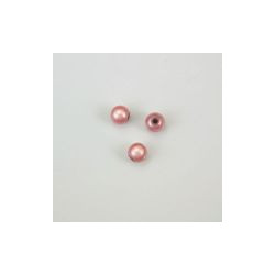 GRANI IN PLASTICA ROSA BRILLANTE Ø 6 mm. CONFEZIONE DA 0,5 kg