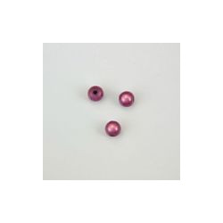 GRANO IN PLASTICA VIOLA BRILLANTE Ø 6 mm. Confezione da 0,5 KG.