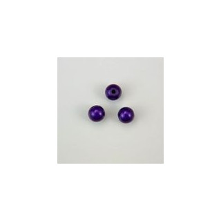 GRANI IN PLASTICA BLU  BRILLANTE Ø 8 mm. CONFEZIONE DA 0,5 kg