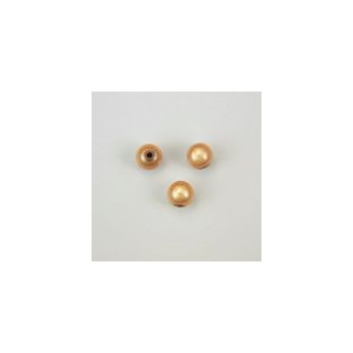 GRANI IN PLASTICA GIALLO BRILLANTE Ø 8 mm. CONFEZIONE DA 0,5 kg