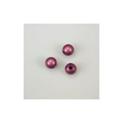 GRANO IN PLASTICA VIOLA BRILLANTE DIAM.8 mm. Confezione da 0,5 KG.