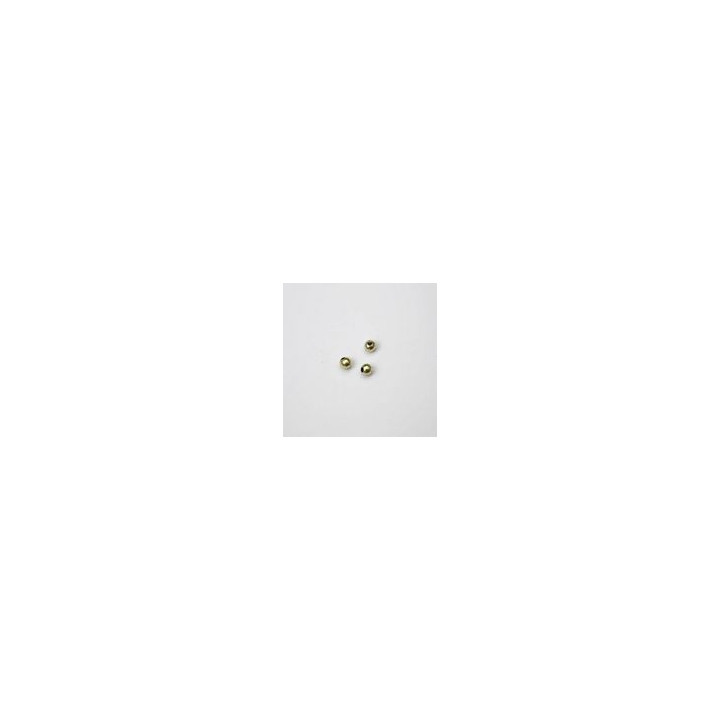 SFERA PLASTICA DORATA Ø 4. Confezione da 0,5 KG.