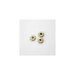 DISTANZIATORE IN PLASTICA DORATO Ø 8 mm -  Confezione da 0,5 KG.