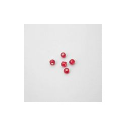 PERLE ROSSO SCHIACCIATO AI  BORDI 4mm. CONFEZIONE DA 1 kg