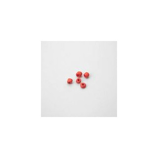 PERLE ARANCIONI SCHIACCIATO AI BORDI  4 mm - 1 KG 14400 PZ