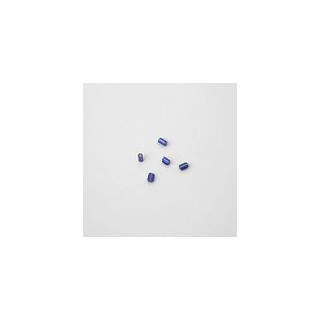 PERLIN SOTTILISSIME  CORTE BLU RETTANGOLARI mm 2x2,5. CONFEZIONE DA 1 kg