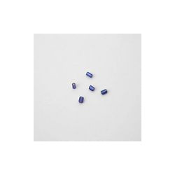 PERLIN SOTTILISSIME  CORTE BLU RETTANGOLARI mm 2x2,5. CONFEZIONE DA 1 kg