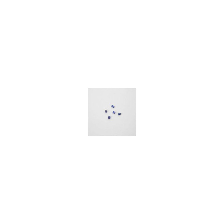 PERLIN SOTTILISSIME  CORTE BLU RETTANGOLARI mm 2x2,5. CONFEZIONE DA 1 kg