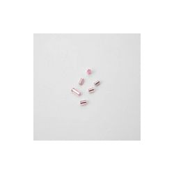 PERLINE SOTTILISSIME CORTE ROSA RETTANGOLARI mm 2x2,5. CONFEZIONE DA 1 kg