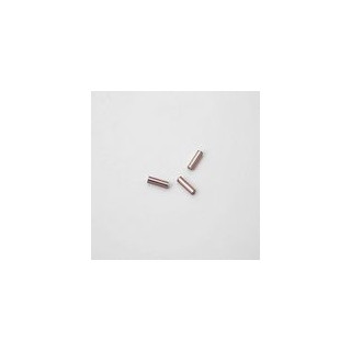 PERLIN SOTTILISSIME LUNGHE MARRONE RETTANGOLARI mm 2x6 -  1 KG 16000 PZ