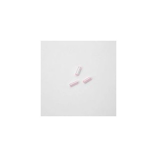 PERLINE SOTTILISSIME LUNGHE ROSA RETTANGOLARI 2X6. CONFEZIONE DA 1 kg