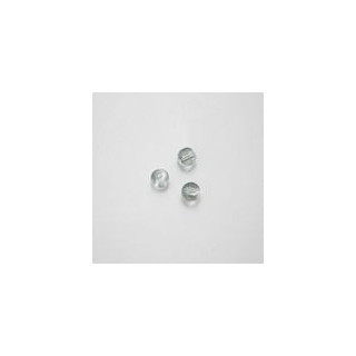 PERLE DI VETRO Ø 6 TRASPARENTI - 1KG   3400 PZ