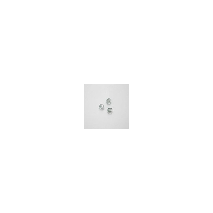 PERLE DI VETRO Ø 6 TRASPARENTI - 1KG   3400 PZ