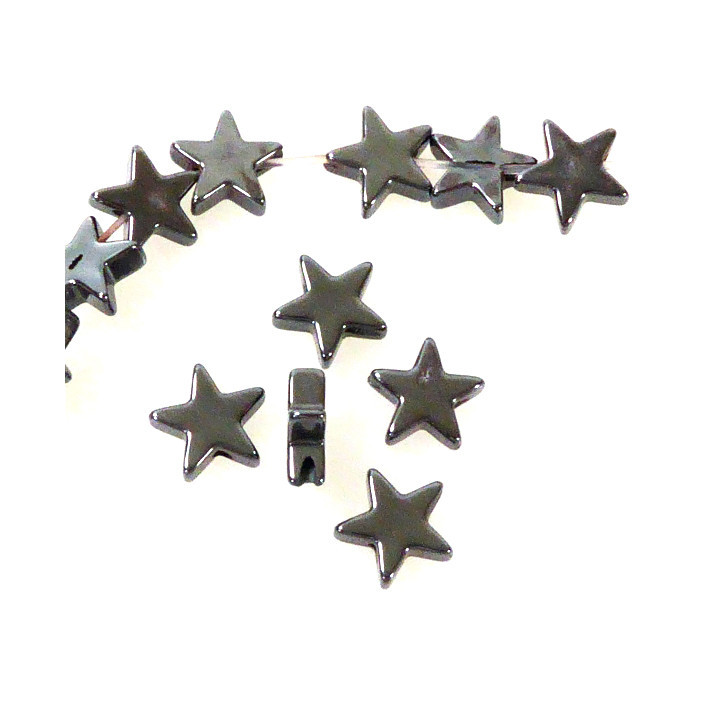STELLA IN EMATITE 8 mm 55 PEZZI PER FILO