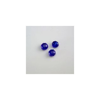 SFERA DIAMANTATA 8x6 BLU SCURO - IN FILO DA 72 PZ