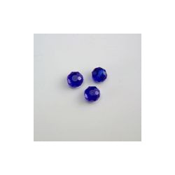 SFERA DIAMANTATA 8x6 BLU SCURO - IN FILO DA 72 PZ