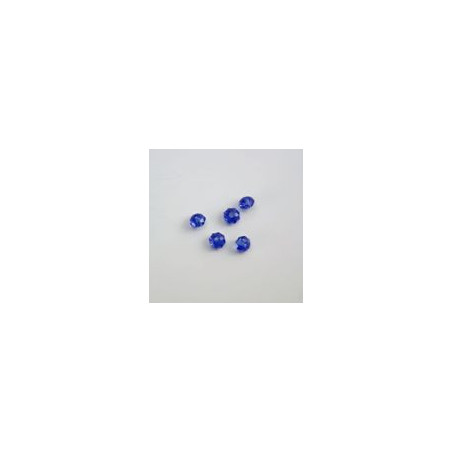 SFERA DIAMANTATA 6x4 BLU SCURO - IN FILO DA 100 PZ