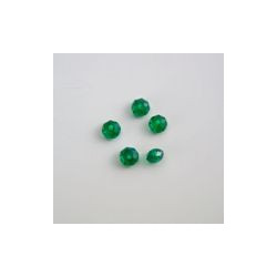 SFERA DIAMANTATA 6x4 VERDE  - IN FILO DA 100 PZ