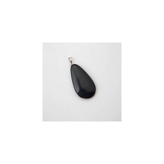 PENDENTE A GOCCIA PIETRE DURE COLORI ASSORTITI 36x17mm