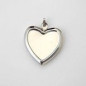 MEDAGLIA CUORE MEDIA NICKEL APRIBILE 23x26 mm