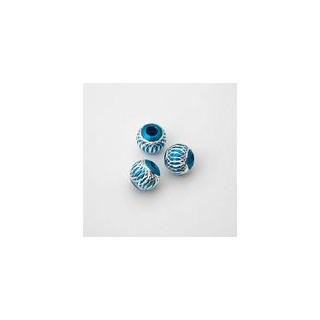 MINUTERIA TONDA AZZURRO Ø 10 VARIA ALLUMINIO