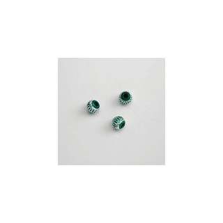 MINUTERIA TONDA VERDE  Ø 8 IN ALLUMINIO