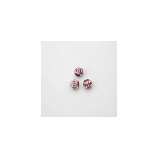 MINUTERIA TONDA ROSSA MIGNON- Ø VARIA ALLUMINIO. CONFEZIONE DA 100 PEZZI