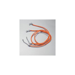 CORDONCINO IN ECOPELLE  ARANCIO C7 Ø 4