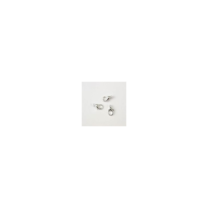 MOSCHETTONE 12 mm ARGENTATO SACCHETTO DA 2000 PEZZI