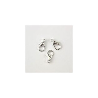 MOSCHETTONE 14 mm ARGENTATO. Confezione da 500 PZ.