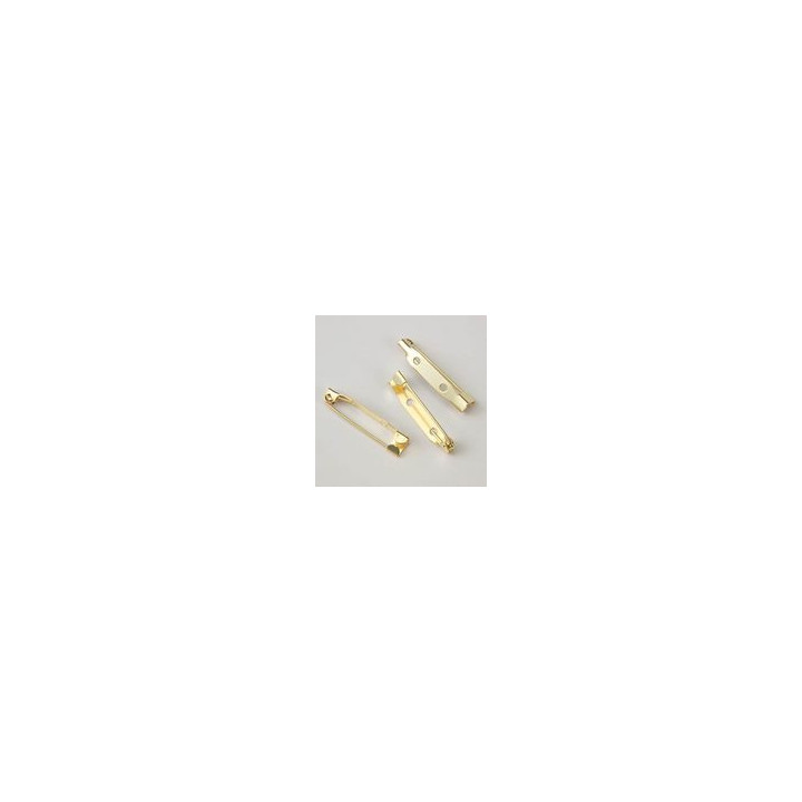 SPILLA GRANDE DORATA 30 mm METALLO. Confezione da 500 PZ.