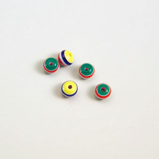 GRANI IN PLASTICA 5 COLORI Ø 6 mm -  Confezione da 1000 PZ.