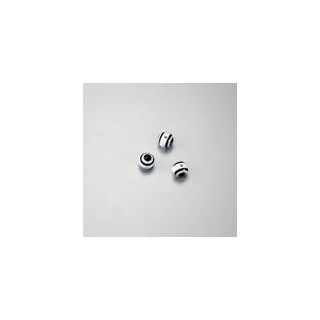 PERLE IN PLASTICA OCCHI DI LINCE COLORE NERO Ø 8 mm. CONFEZIONE DA 1.000 PEZZI