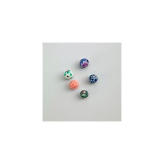 GRANO IN FIMO COLORI ASSORTITI  Ø 6 mm